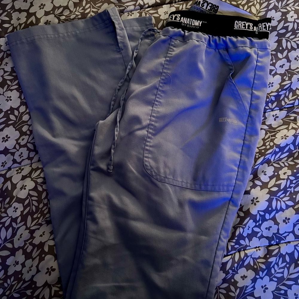 Grey's Anatomy Women's Blue Scrub Pants